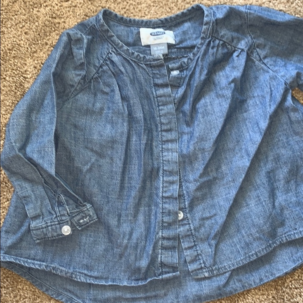 Denim top